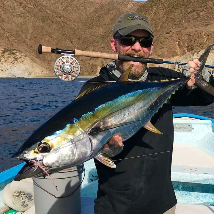 Fly Fishing for Yellowfin Tuna in Baja